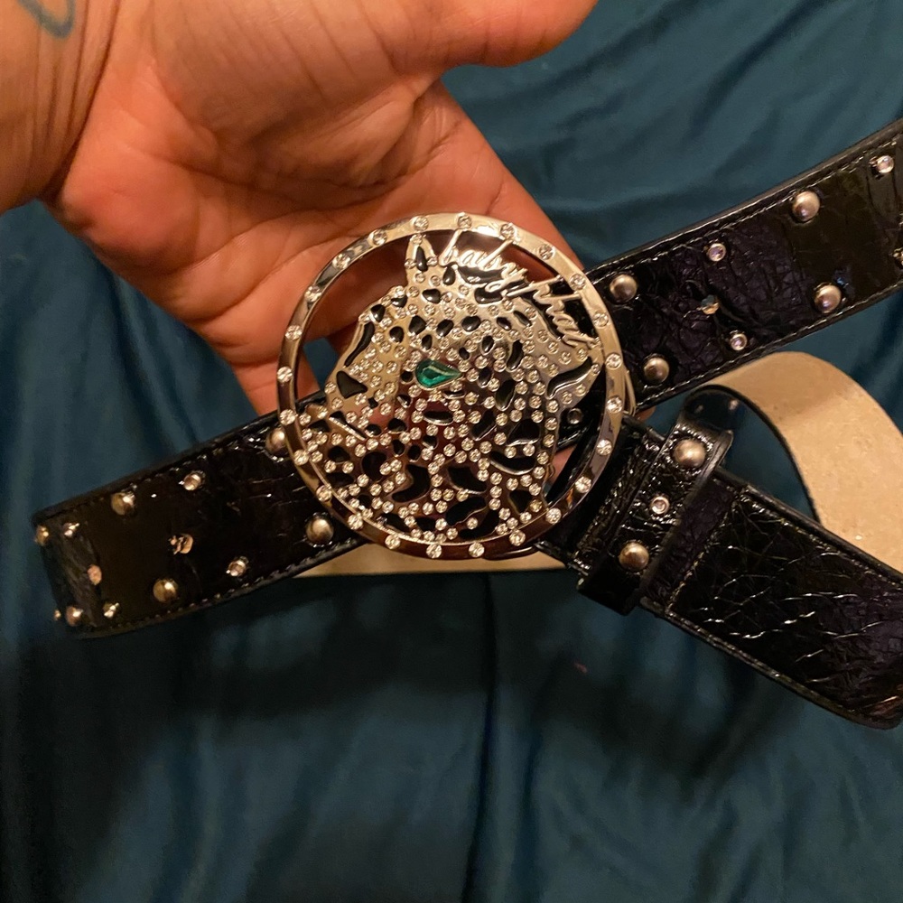 Studded Baby Phat Belt